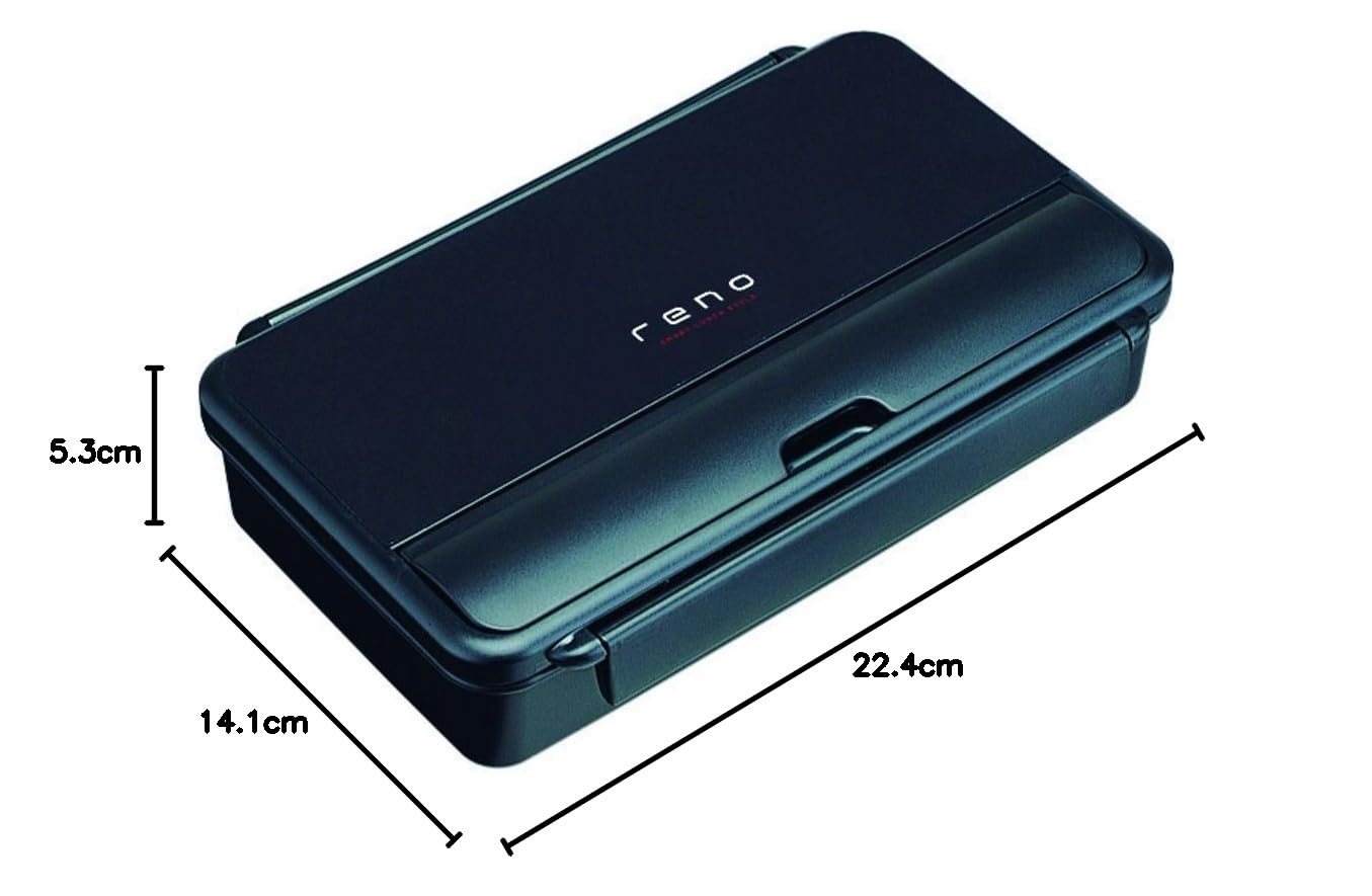 Amazon｜アスベル レノ LB-850 「reno」 ブラック 3630｜弁当箱